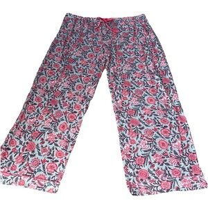 Flora Nikrooz Pajama Bottoms XXL Plus 18-20 Floral Print